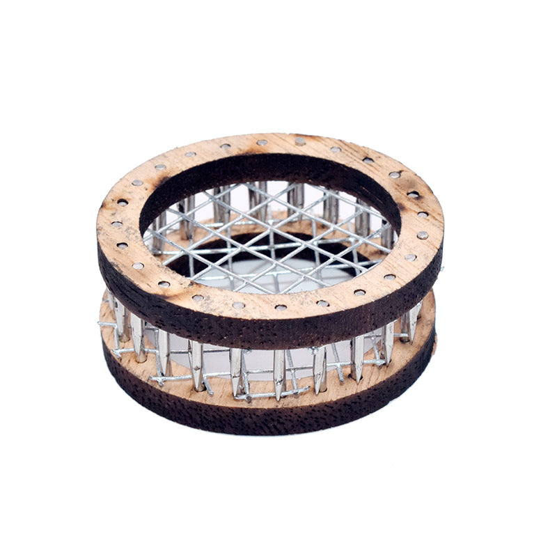 New Wooden Queen Bee Cage Circular Beekeeping