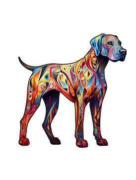 Dog Wooden Puzzles STEM KIt