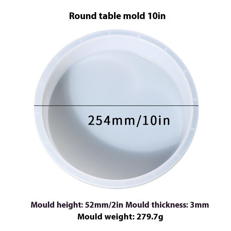 Diy Oversized Round Table Epoxy Mold Kit