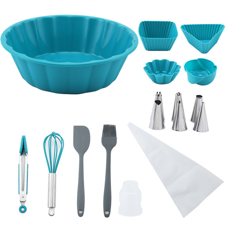 Silicone Cake Mold Set Baking Set