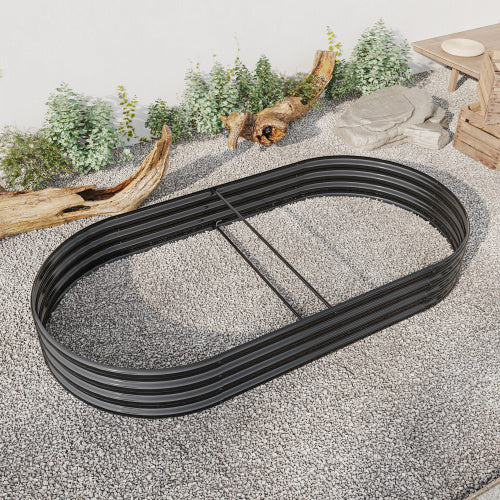 Raised Garden Bed Outdoor, Oval