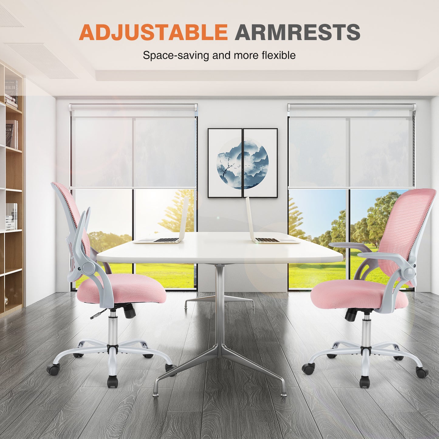 Tall Office Chair For Standing Desk With Adjustable