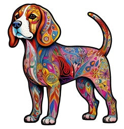 Dog Wooden Puzzles STEM KIt