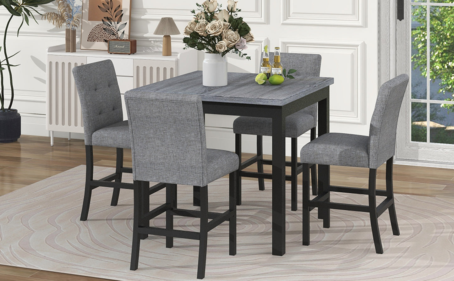 5-Piece Counter Height Table Set