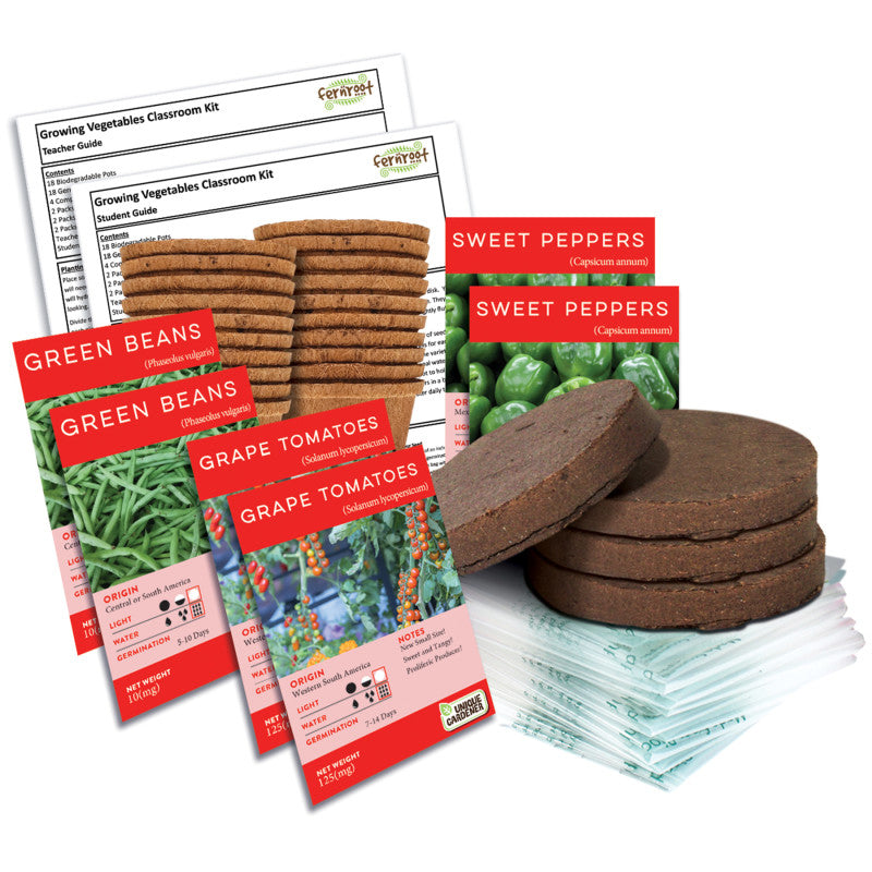 GROWING VEGETABLES CLASSROOM SCIENCE KIT