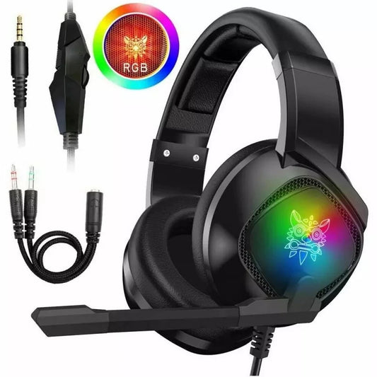 Gaming Headset With Noise Cancellation Microphone
