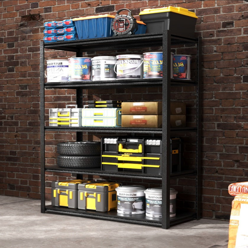 5 Tier Metal Shelves For Storage