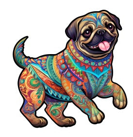 Dog Wooden Puzzles STEM KIt
