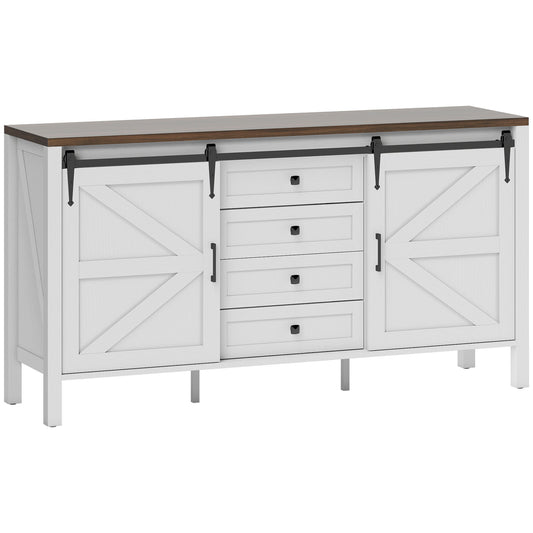 Farmhouse Sideboard Storage Cabinet