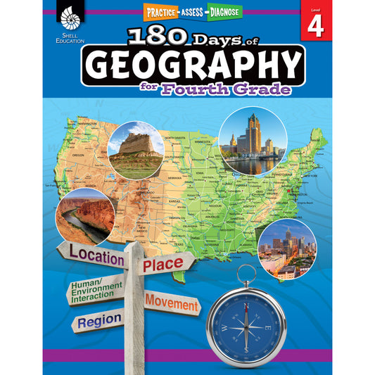 180 DAYS OF GEOGRAPHY GRADE 4 HISTORY BOOK