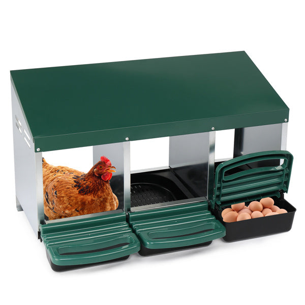 Three compartment Chicken Nesting Box