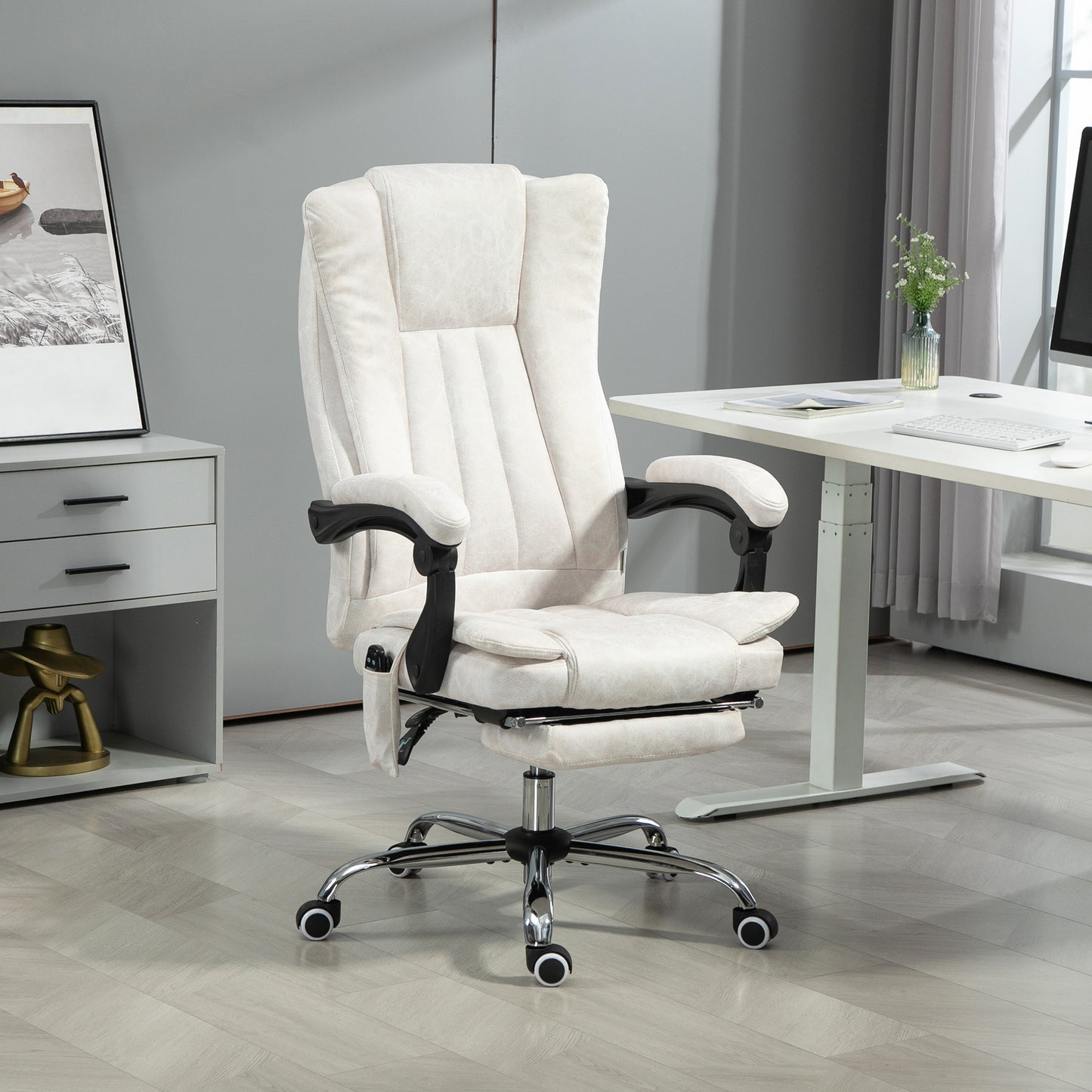 Massage Office Chair With 6 Points And Heat