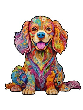 Dog Wooden Puzzles STEM KIt