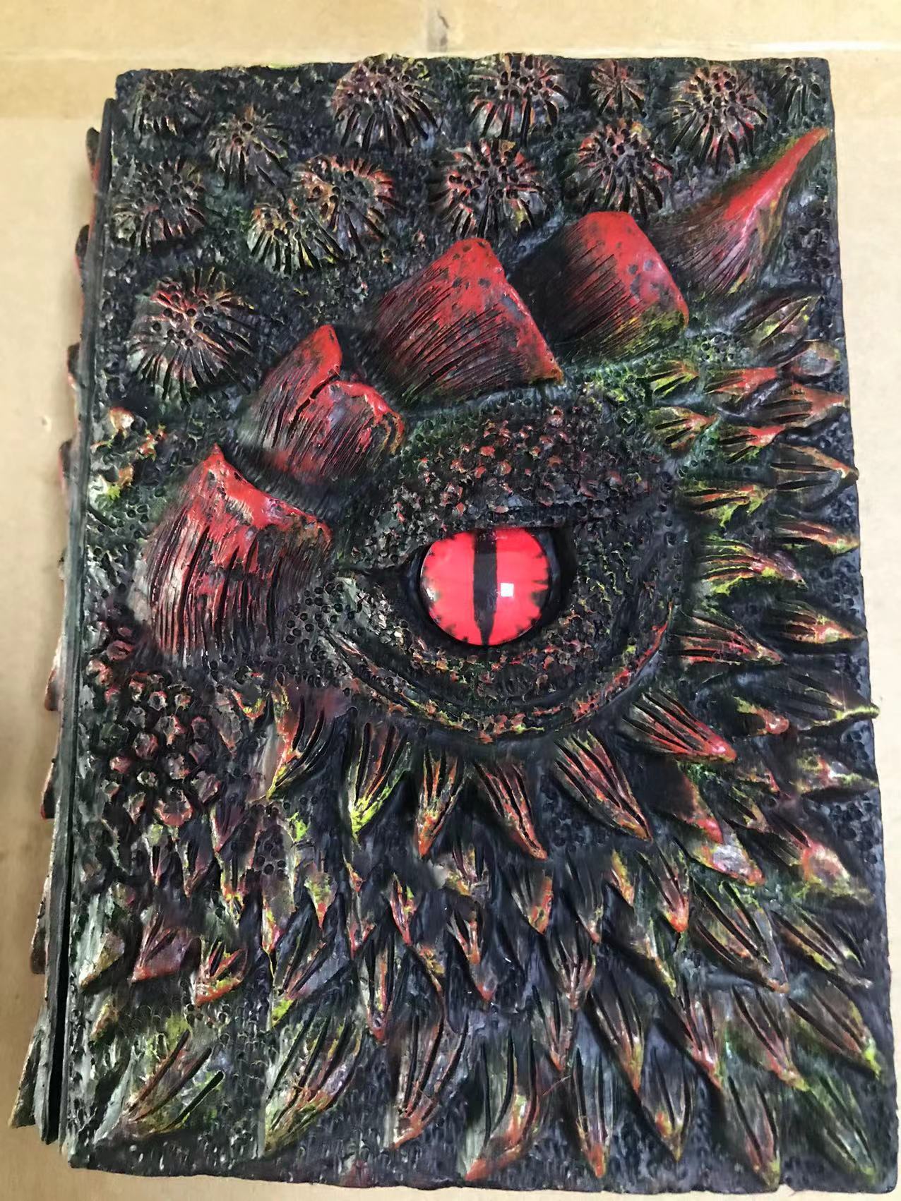 Embossed Dragon Notebook