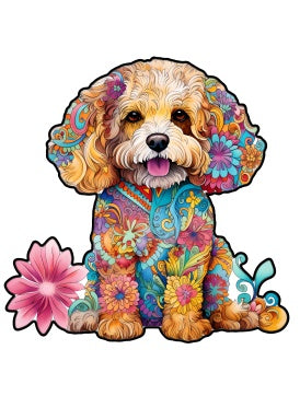 Dog Wooden Puzzles STEM KIt