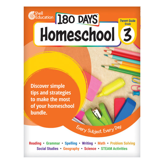 180 DAYS HOMESCHOOL GRADE 3 SET