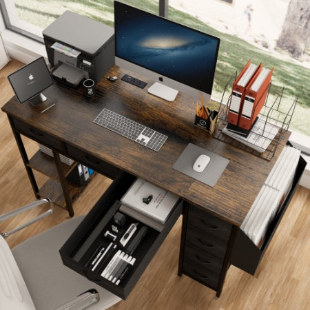 Computer Desk With Power Outlet