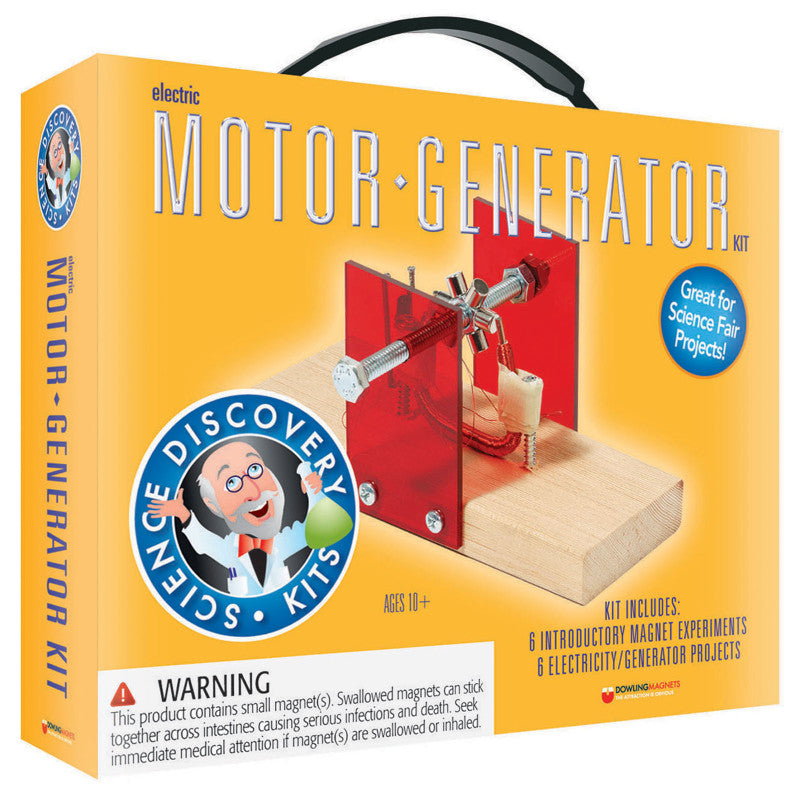 SCIENCE KIT ELECTRIC MOTOR GENERATOR