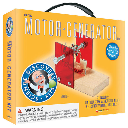 SCIENCE KIT ELECTRIC MOTOR GENERATOR