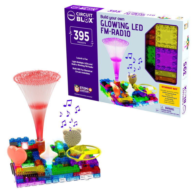 CIRCUIT BLOX STDNT SET 395 PROJECTS STEM KIT