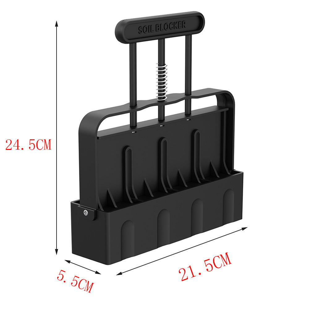 Manual Plastic Soil Block Maker Garden