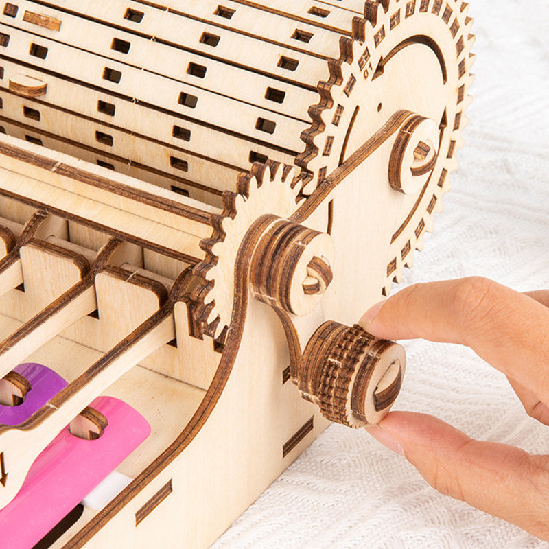 Wooden Piano Puzzle Music STEM Kit