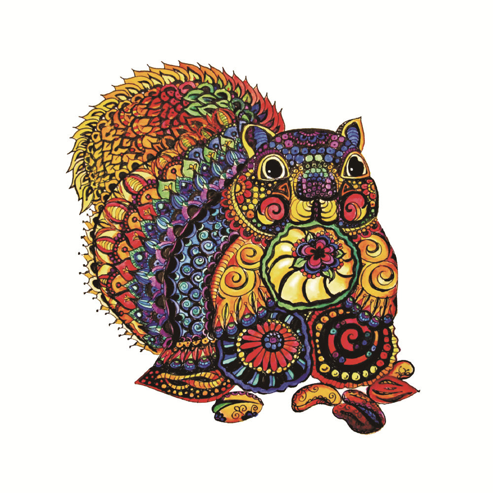 Animal Shaped Wooden Jigsaw Puzzles