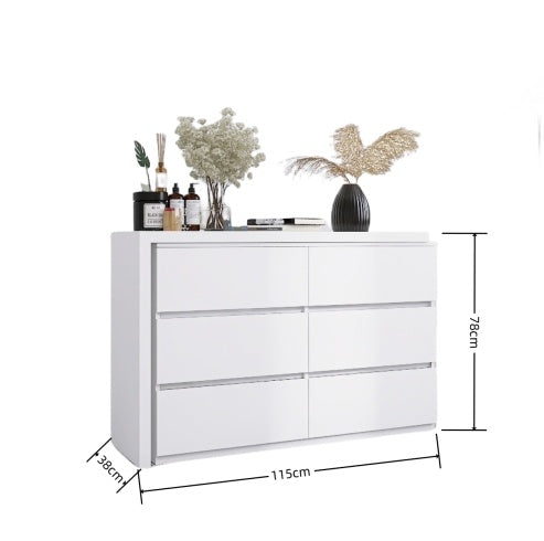 Extended Desktop 6 Drawers