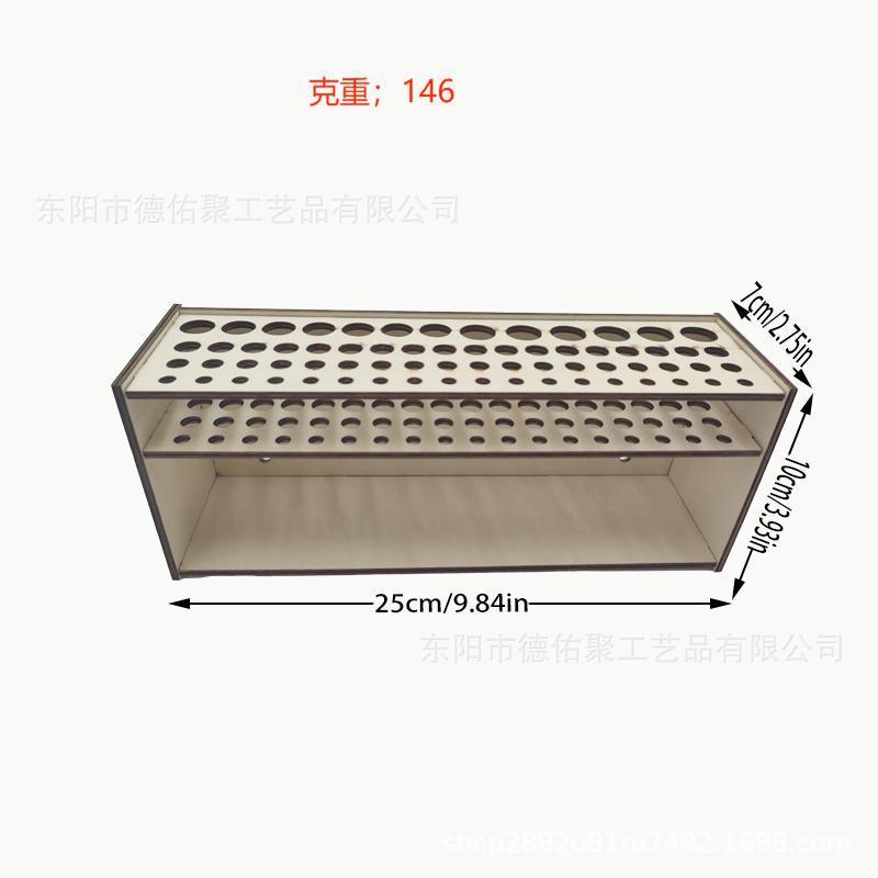 DIY Wooden Pencil Holder Art Storage