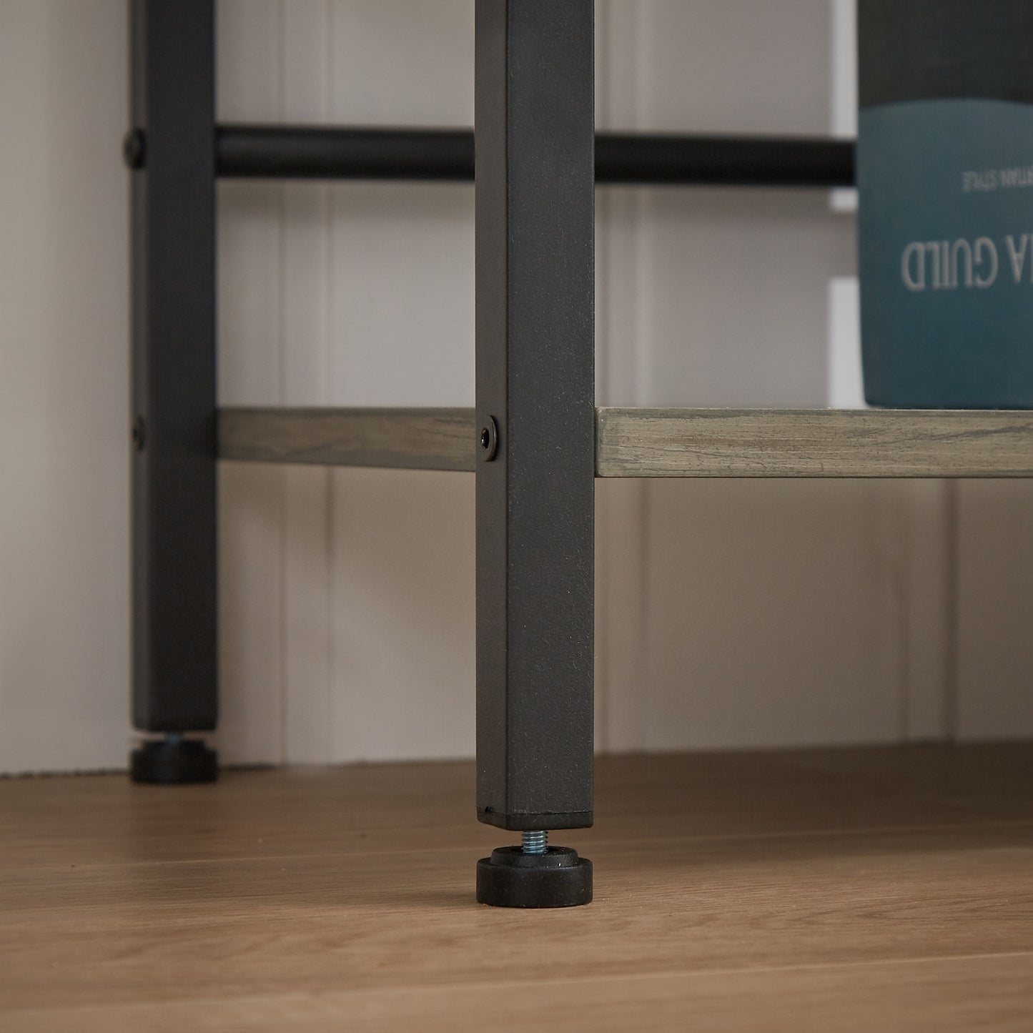 Triple Wide 5-Shelf Industrial Retro Bookshelves