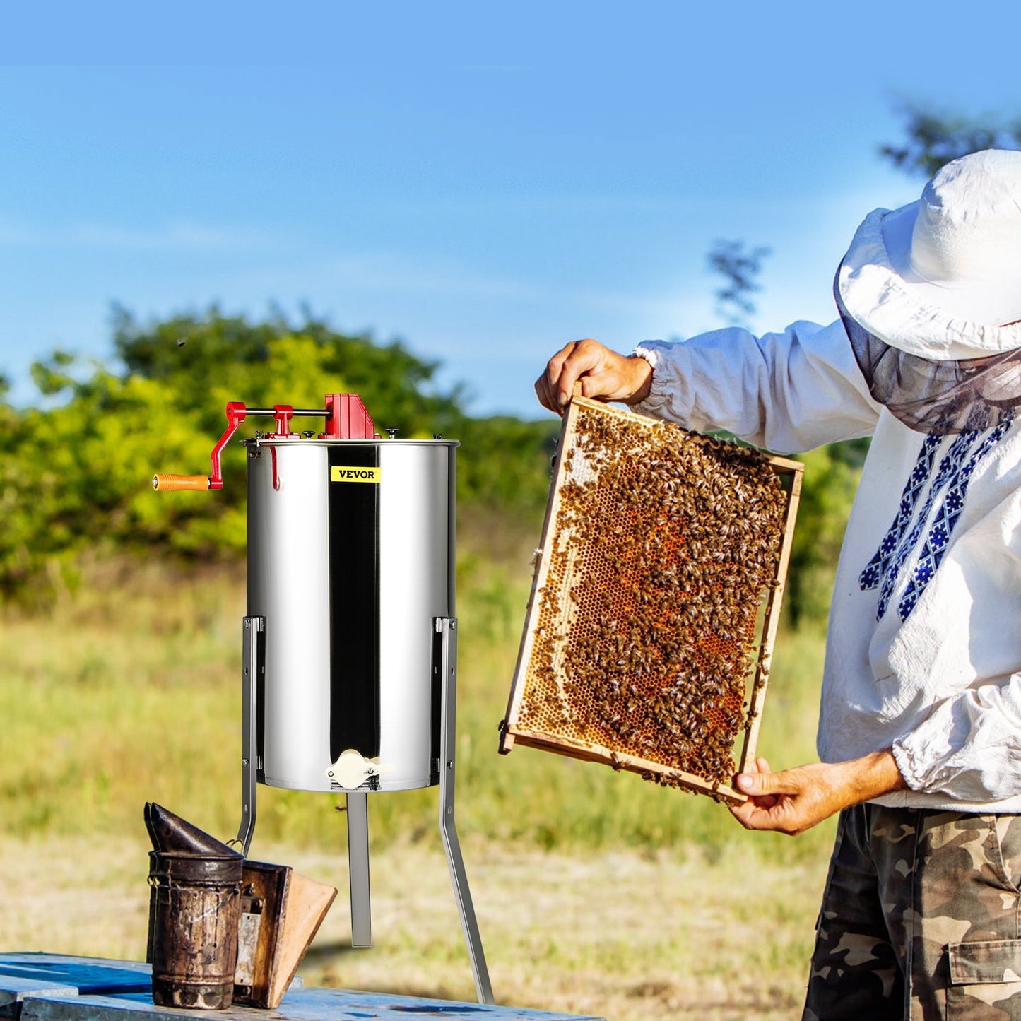 VEVOR Manual Honey Extractor