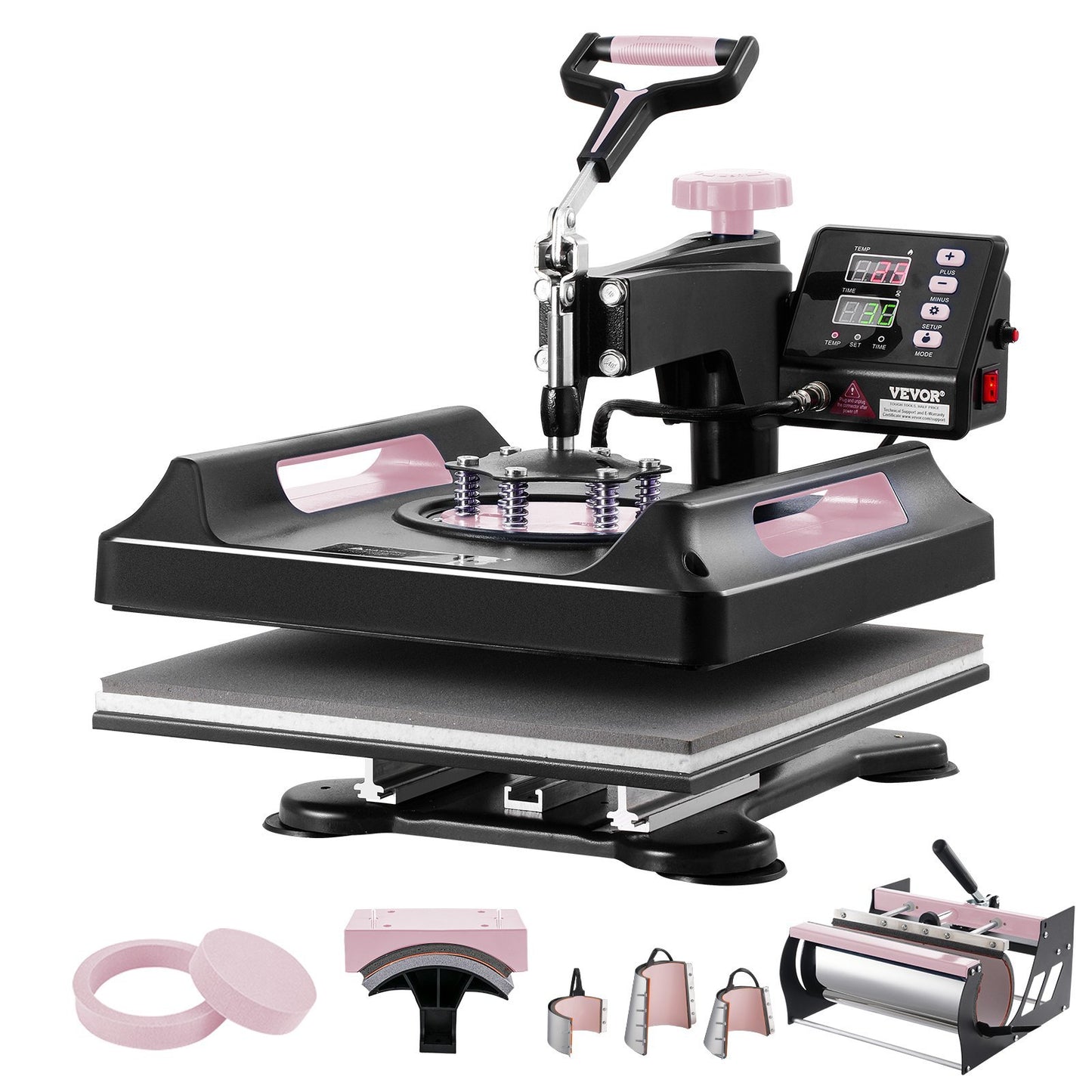 8 In 1 Heat Press Craft Machine 15x15