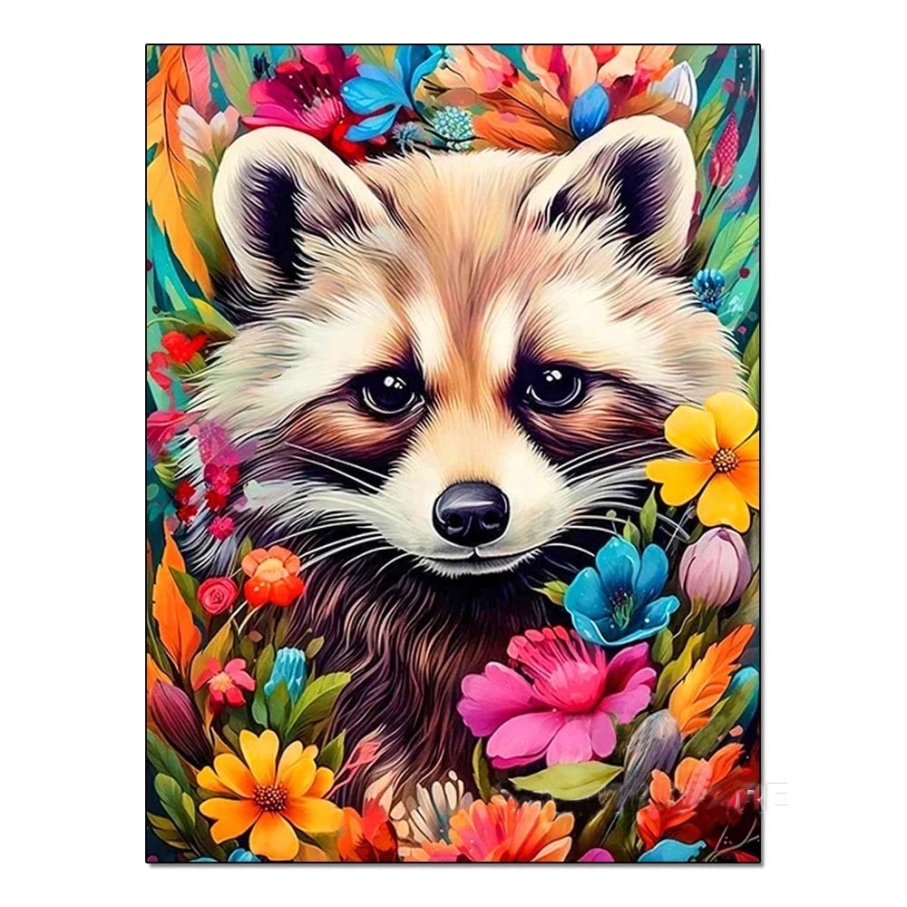 Diamond Painting Colorful Animals