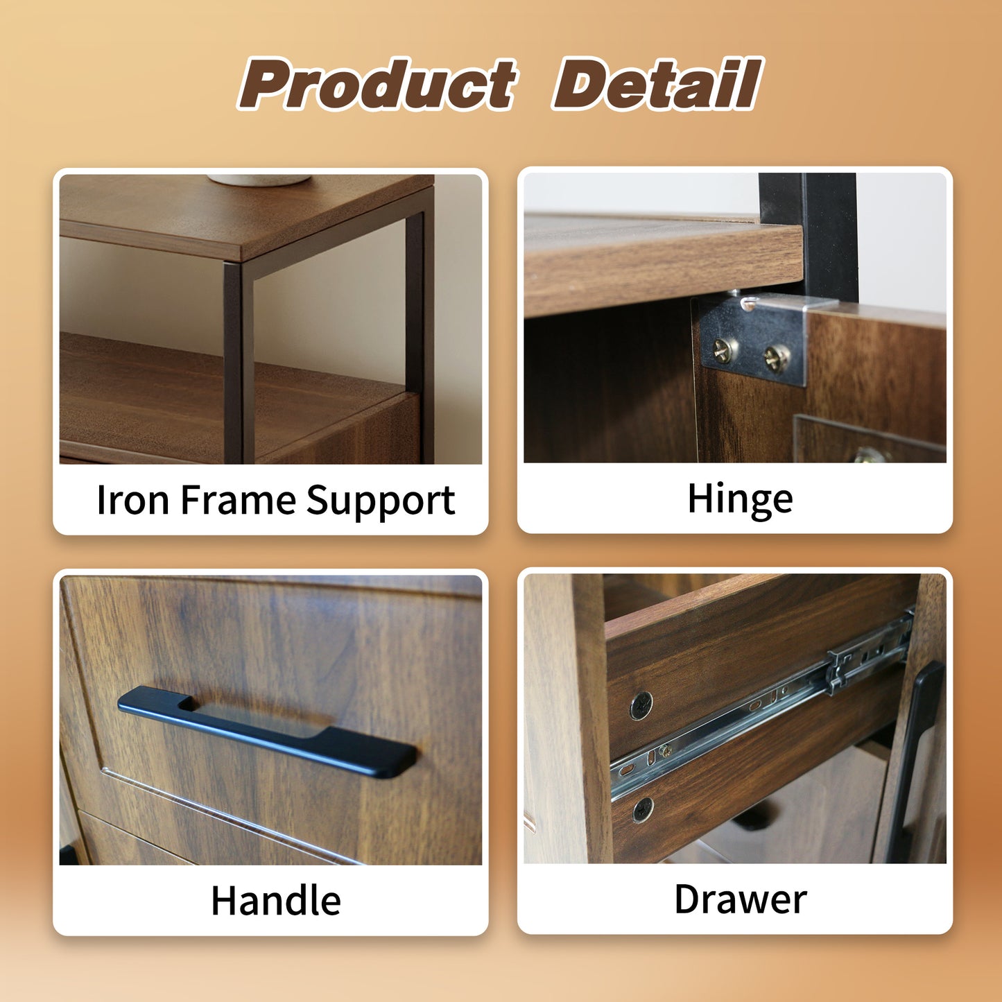 Wooden Storage Cabinet