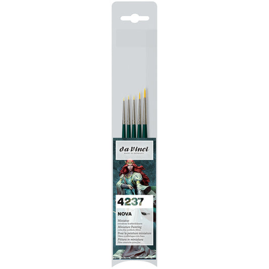 NOVA MINIATURE DETAIL 5 PAINT BRUSH SET
