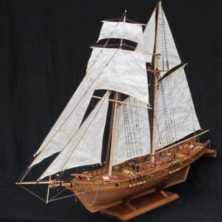 Wooden Antique Boat Building Kit