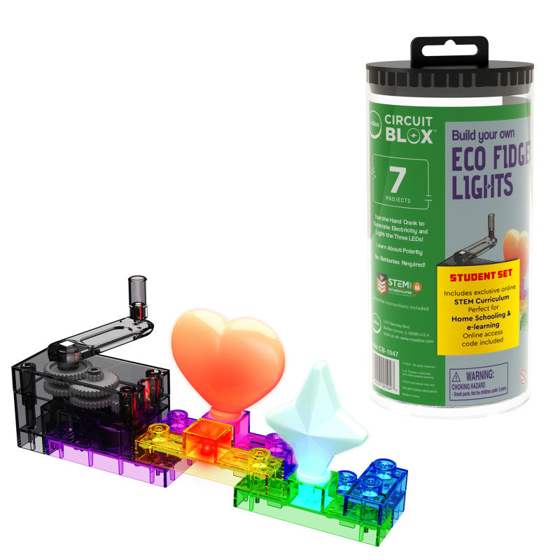 GREEN GENERATOR 7 PROJECT STUDENT SET CIRCUIT BLOX
