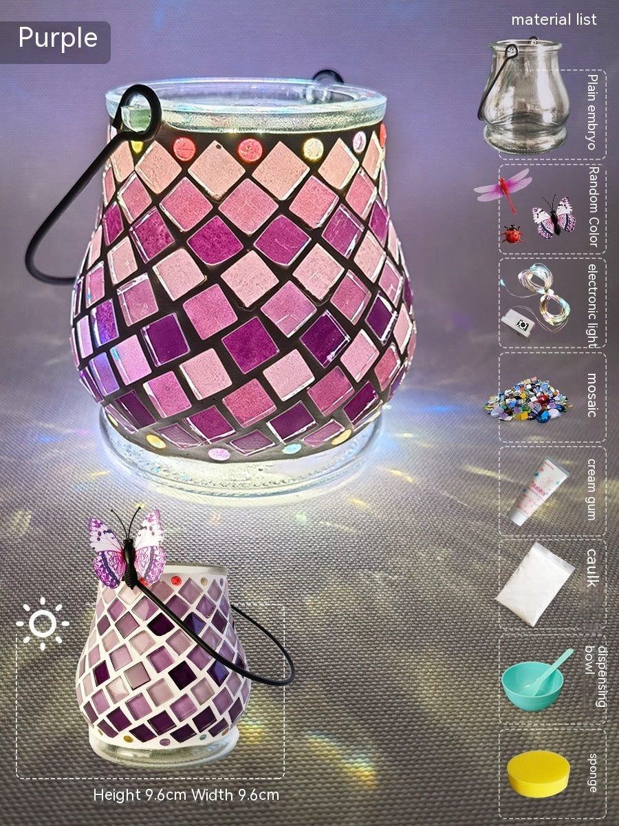 Mosaic Candlestick Kit