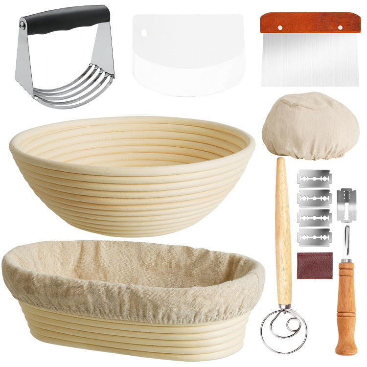 Scraper Blender Oval Bread Baking Kit