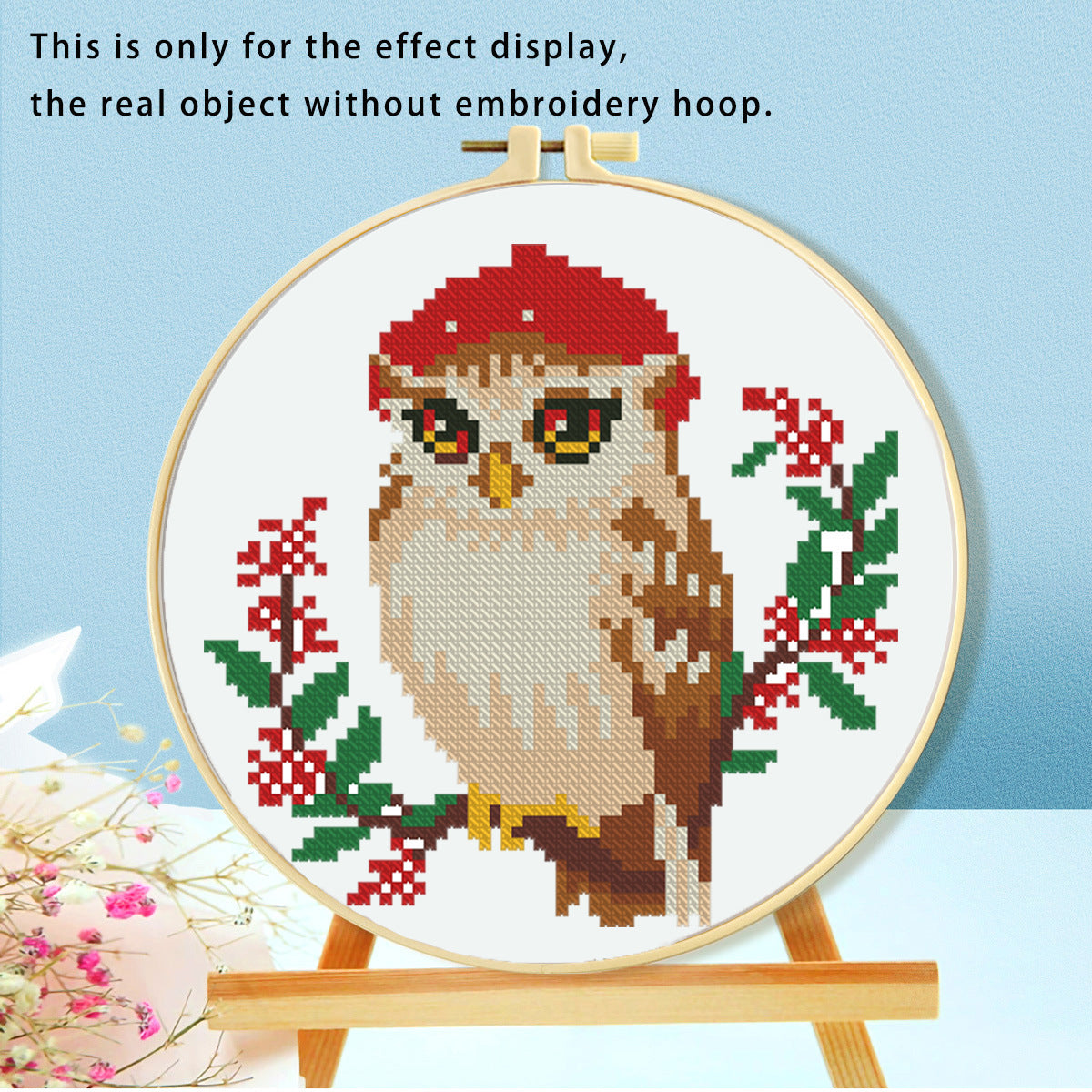Mushroom Embroidery Art Kit