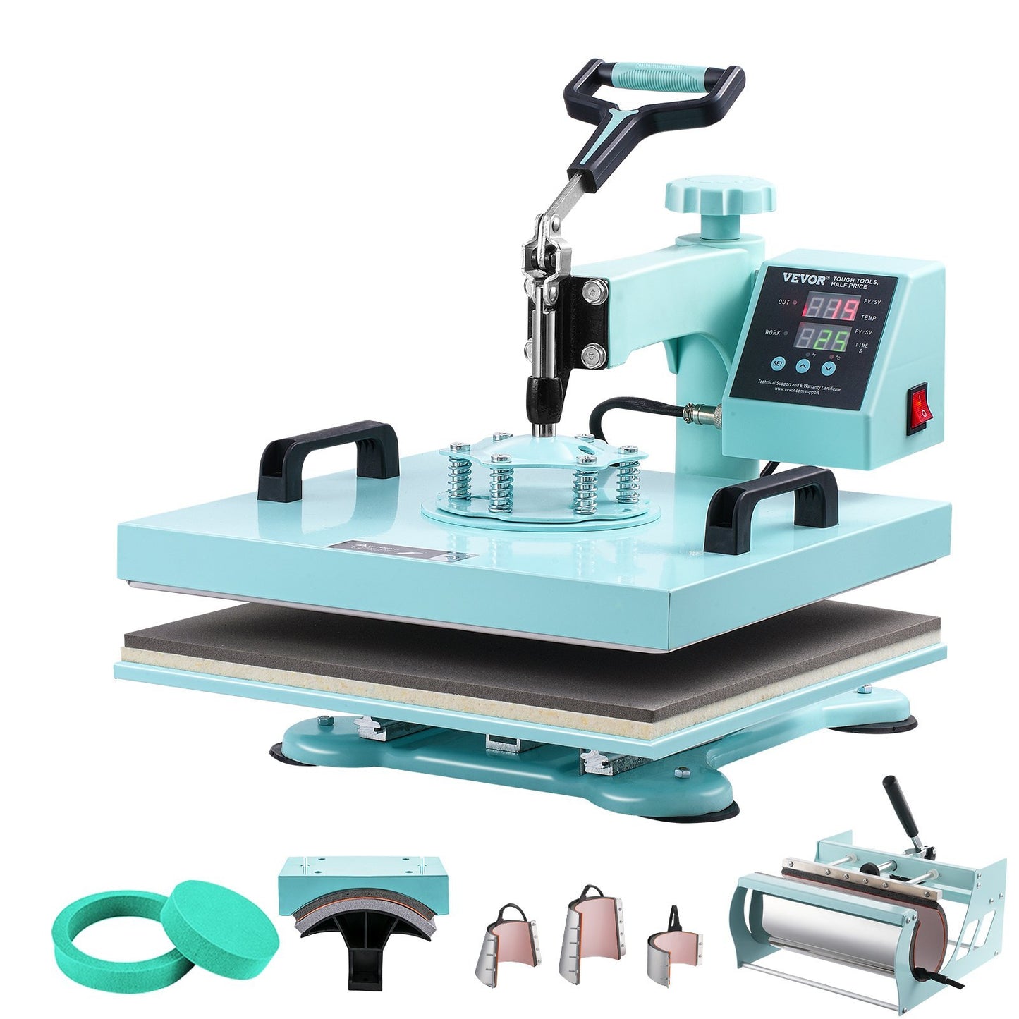 Heat Press Craft Machine 15x15 In 8 In 1