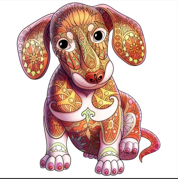 Animal Shaped Wooden Jigsaw Puzzles