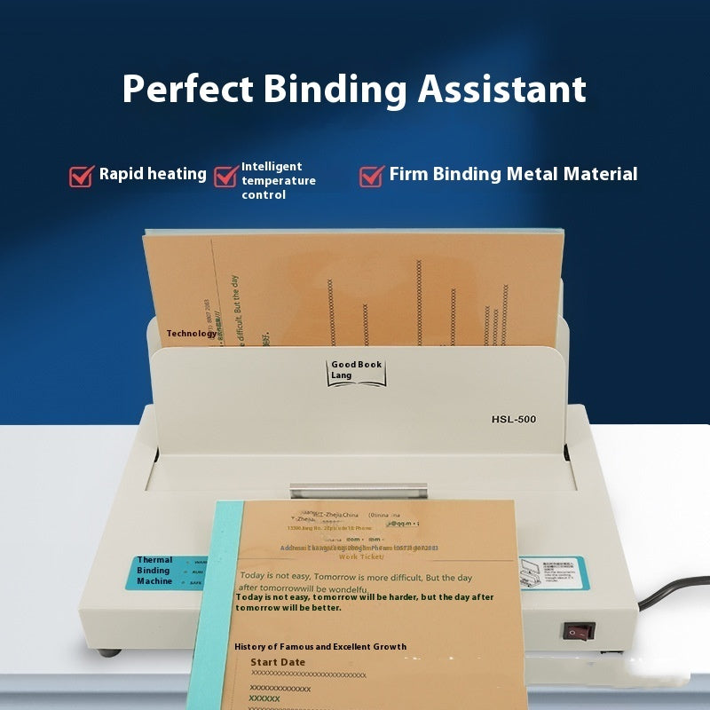 Automatic Hot Melt Binding Machine