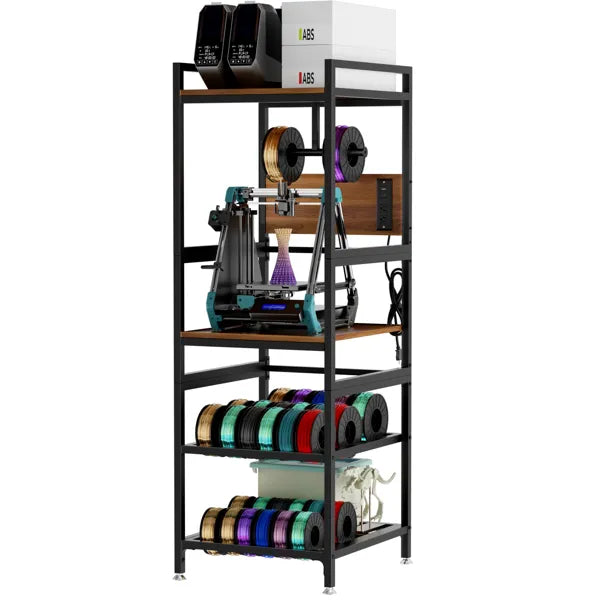 3D Printer Stand With Filament Storage,