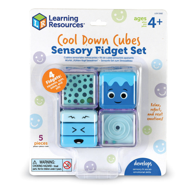 COOL DOWN CUBES SENSORY FIDGET SET