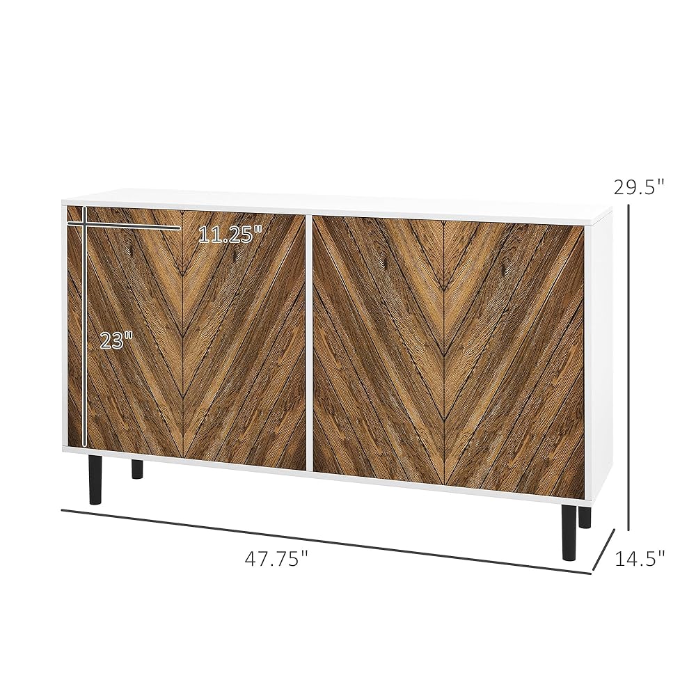 Sideboard cabinet  With Adjustable Shelves