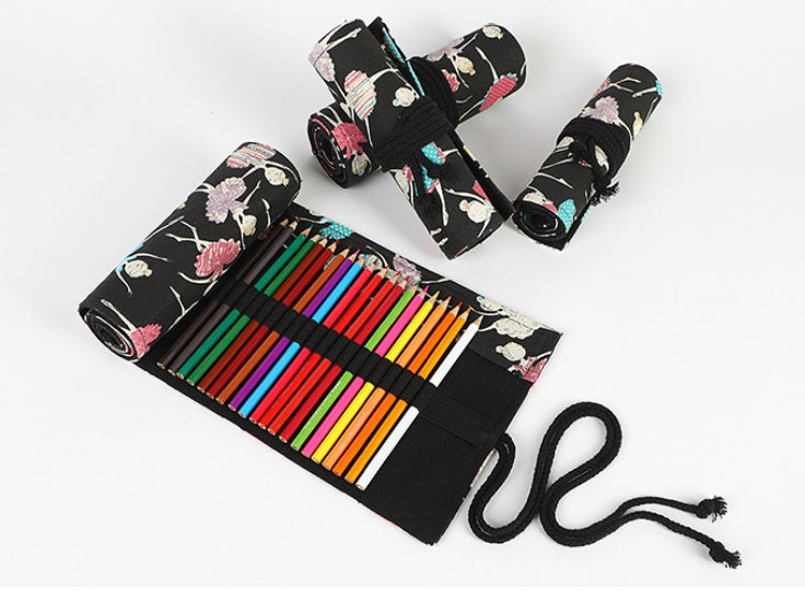 Ballet Girl Canvas Pencil Bag