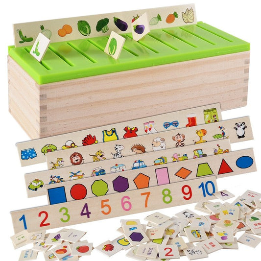 Mathematical Matching Montessori Wood Box
