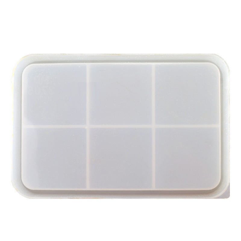 Diy Epoxy Mold Square Thickness Plate Mold