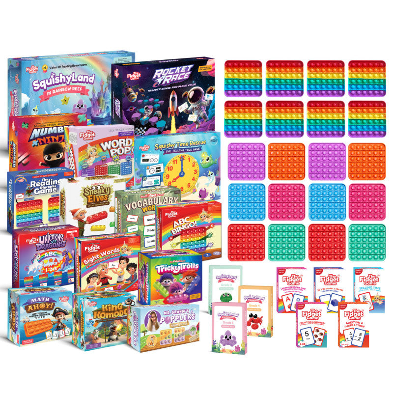 SMALL SCHOOL BUNDLE FOR GRADES K-5 THE FIDGET GAME